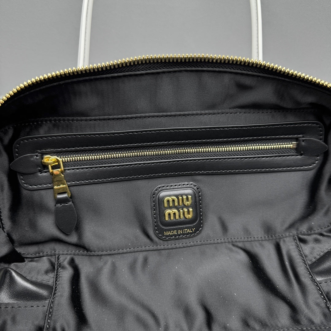 MIU MIU Beau Leather Long Handle Bag