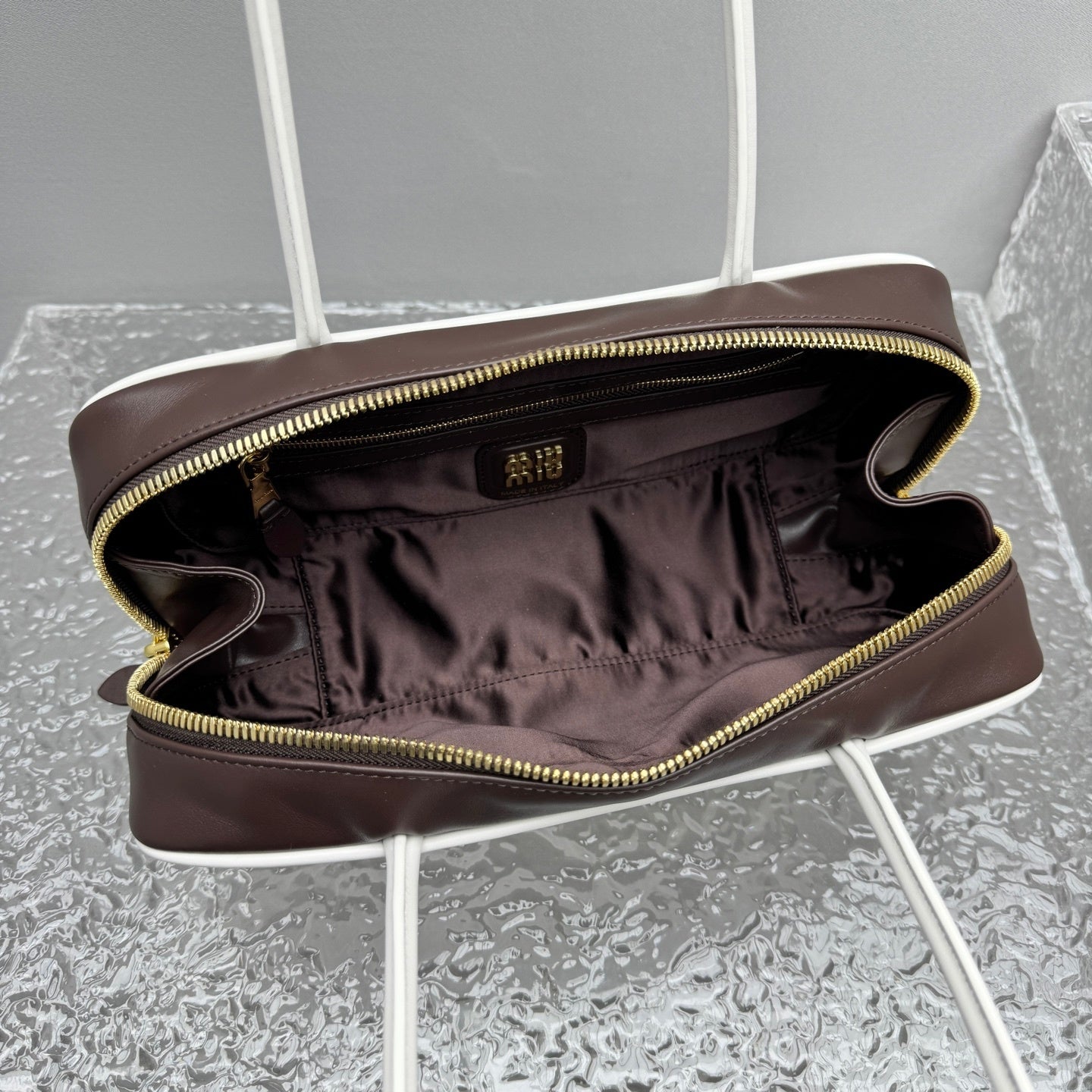 MIU MIU Beau Leather Long Handle Bag