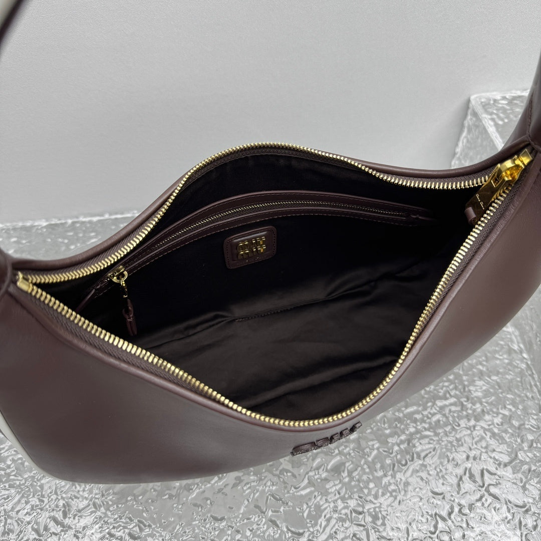 MIU MIU Gymnasium Wander Crescent Bag