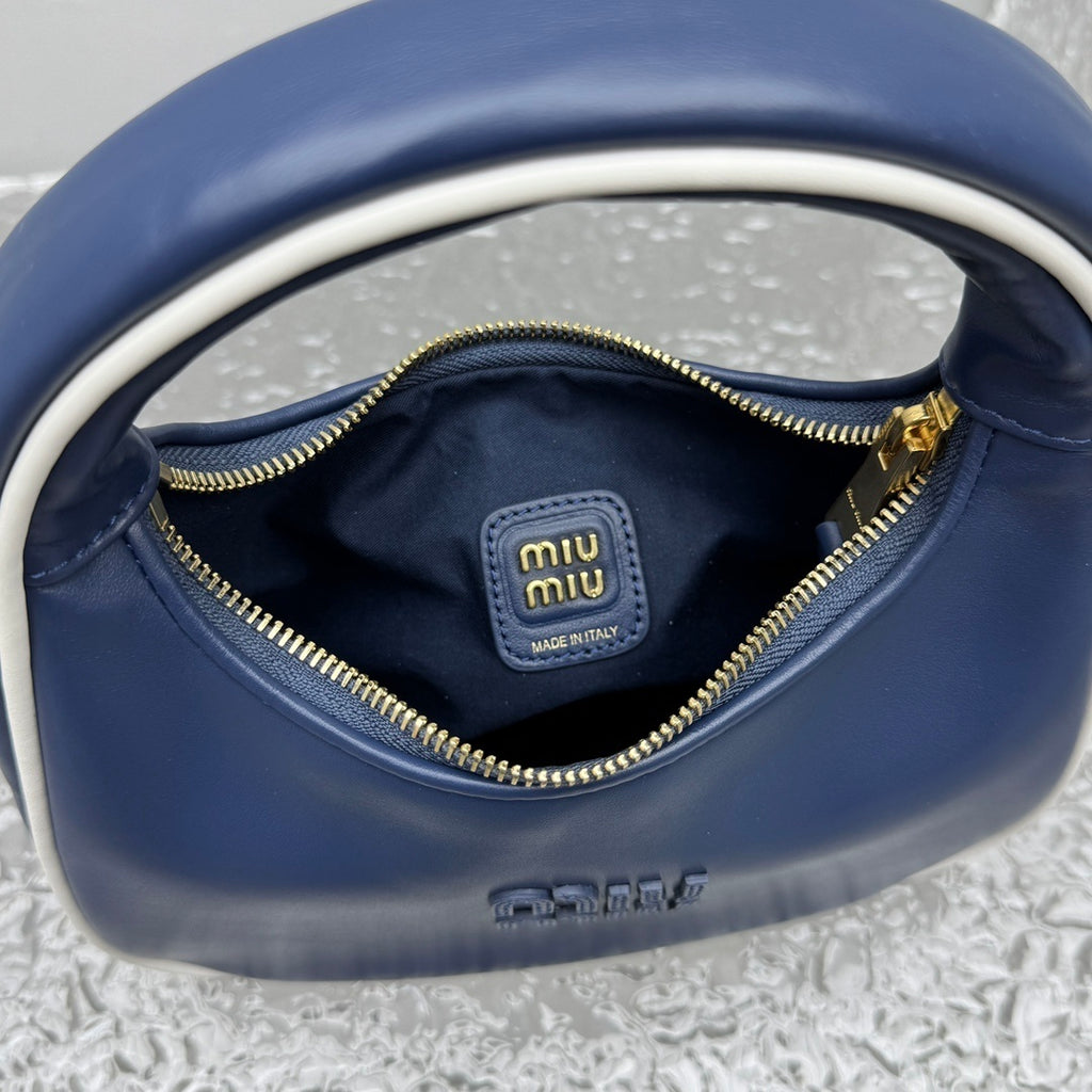MIU MIU Gymnasium Wander Crescent Bag