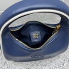MIU MIU Gymnasium Wander Crescent Bag