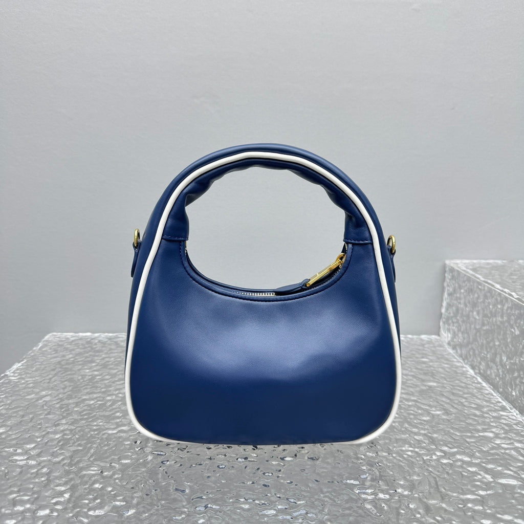 MIU MIU Gymnasium Wander Crescent Bag