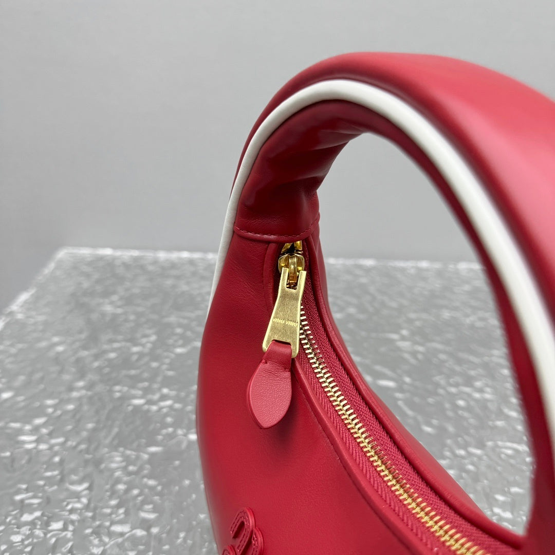 MIU MIU Gymnasium Wander Crescent Bag