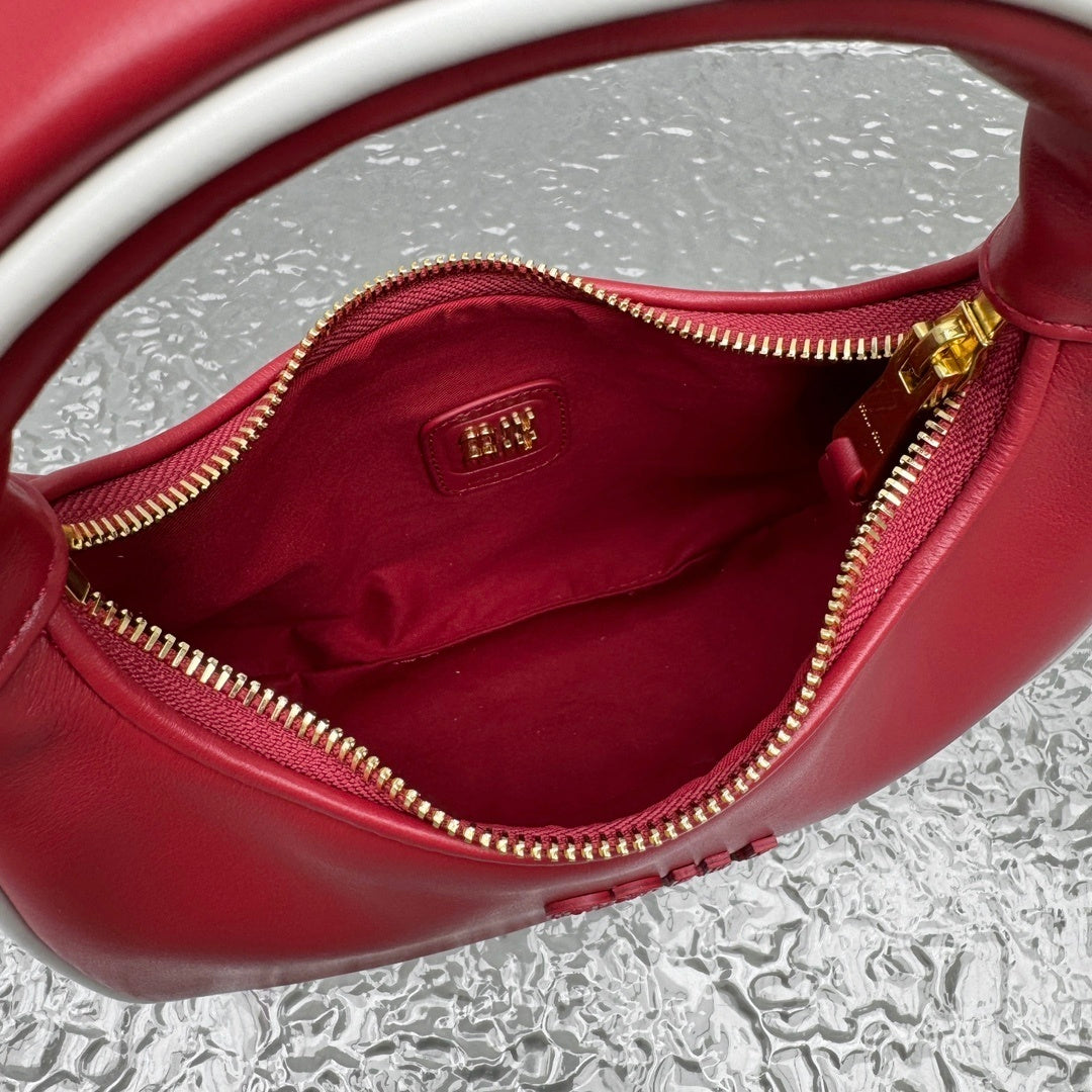 MIU MIU Gymnasium Wander Crescent Bag