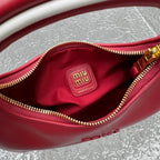 MIU MIU Gymnasium Wander Crescent Bag