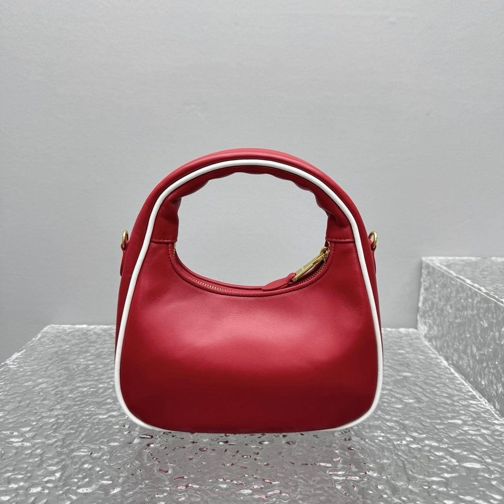 MIU MIU Gymnasium Wander Crescent Bag