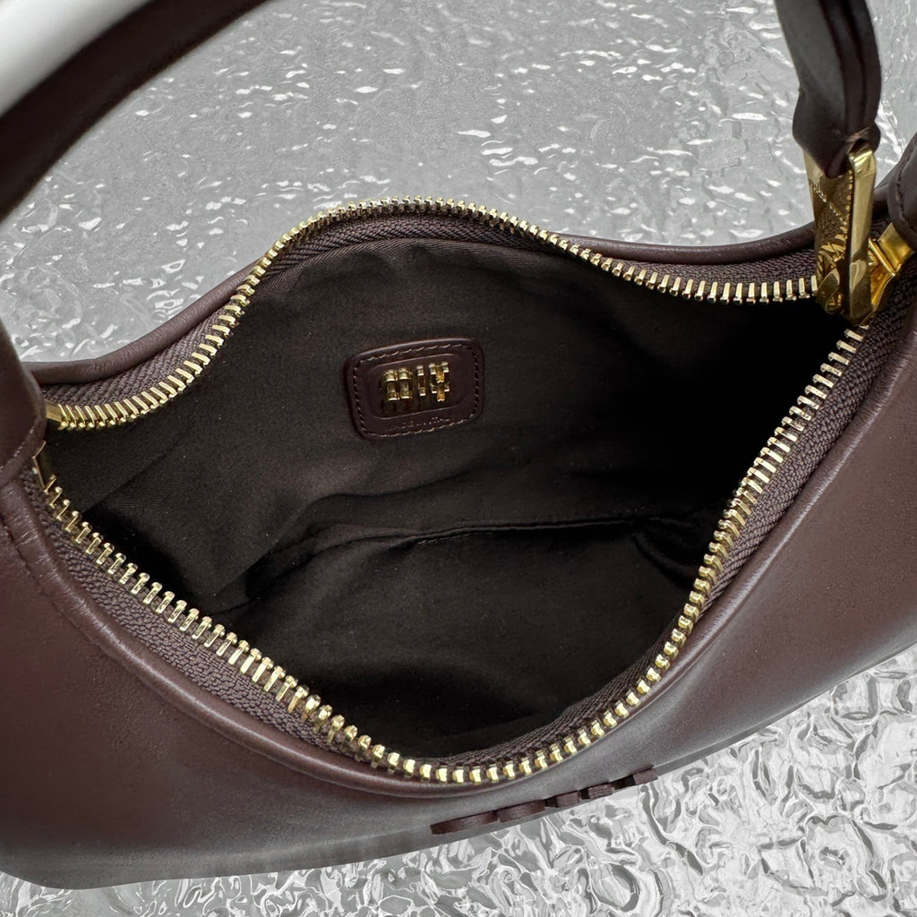 MIU MIU Gymnasium Wander Crescent Bag