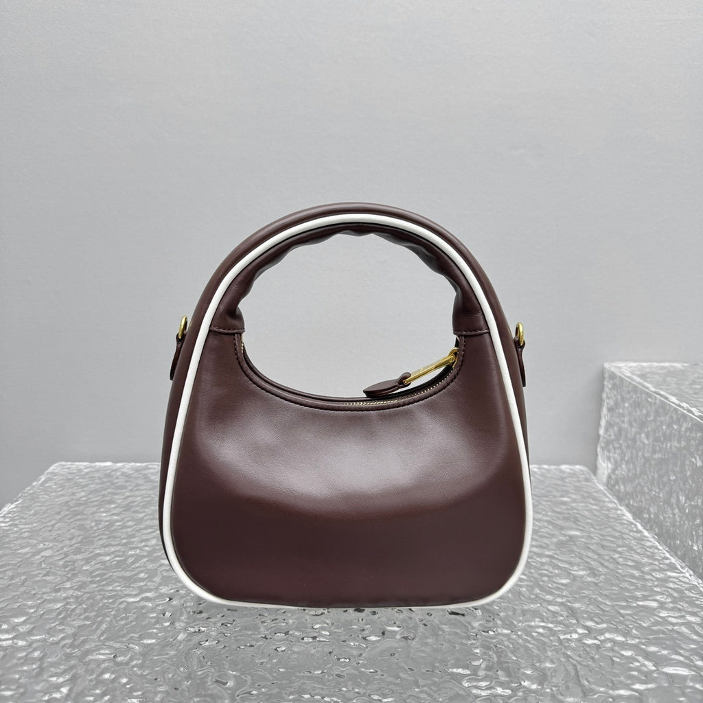 MIU MIU Gymnasium Wander Crescent Bag