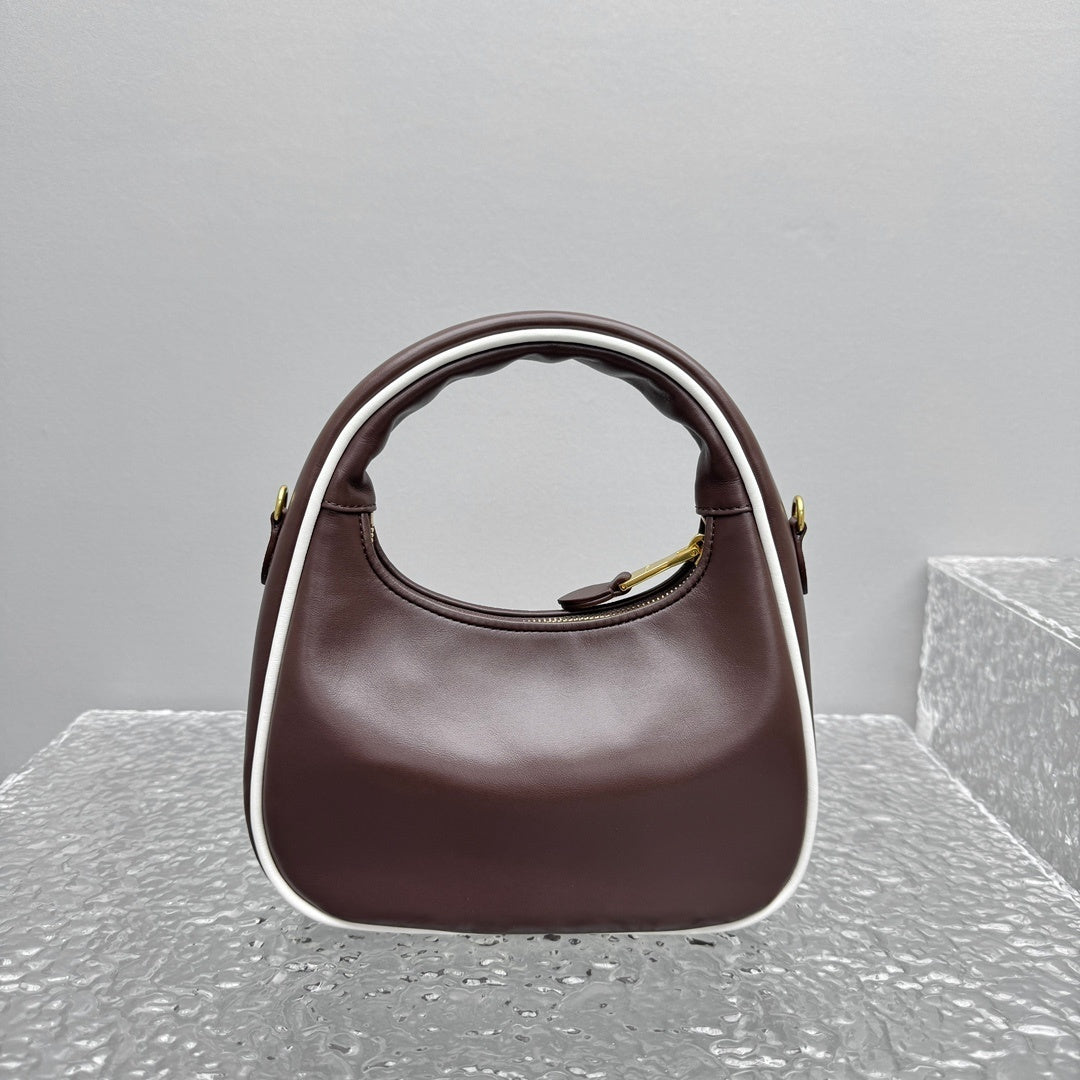 MIU MIU Gymnasium Wander Crescent Bag