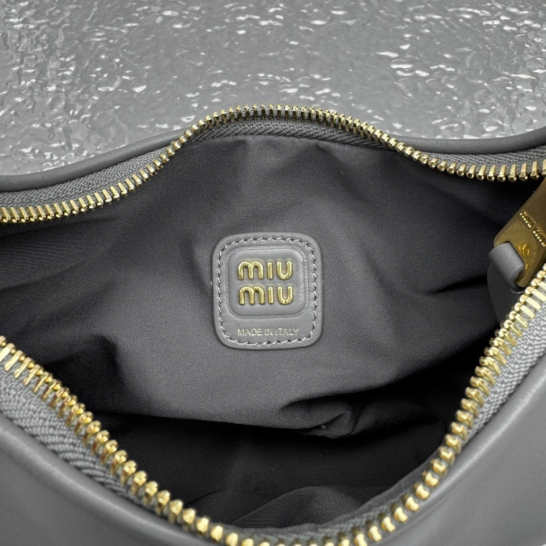 MIU MIU Gymnasium Wander Crescent Bag