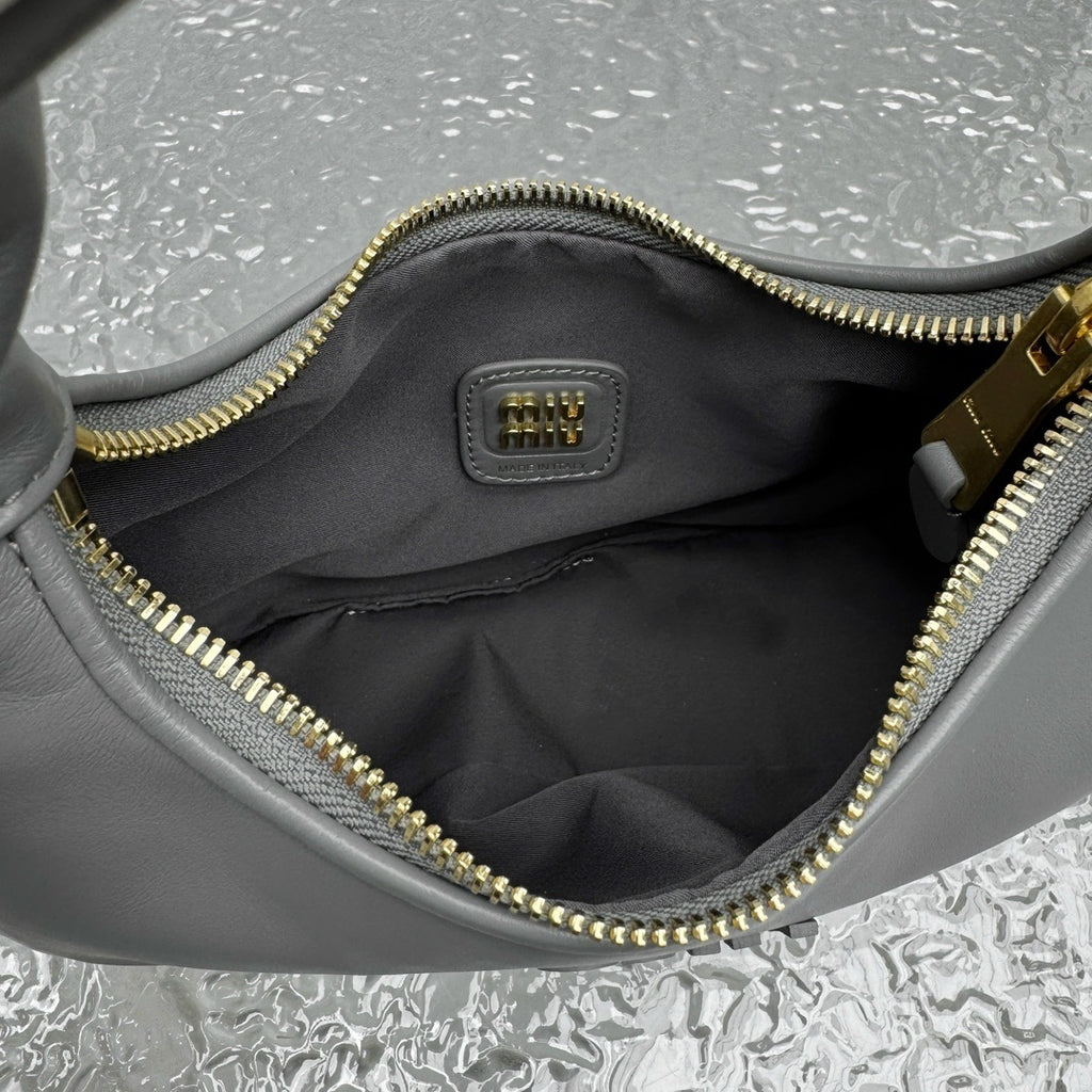 MIU MIU Gymnasium Wander Crescent Bag