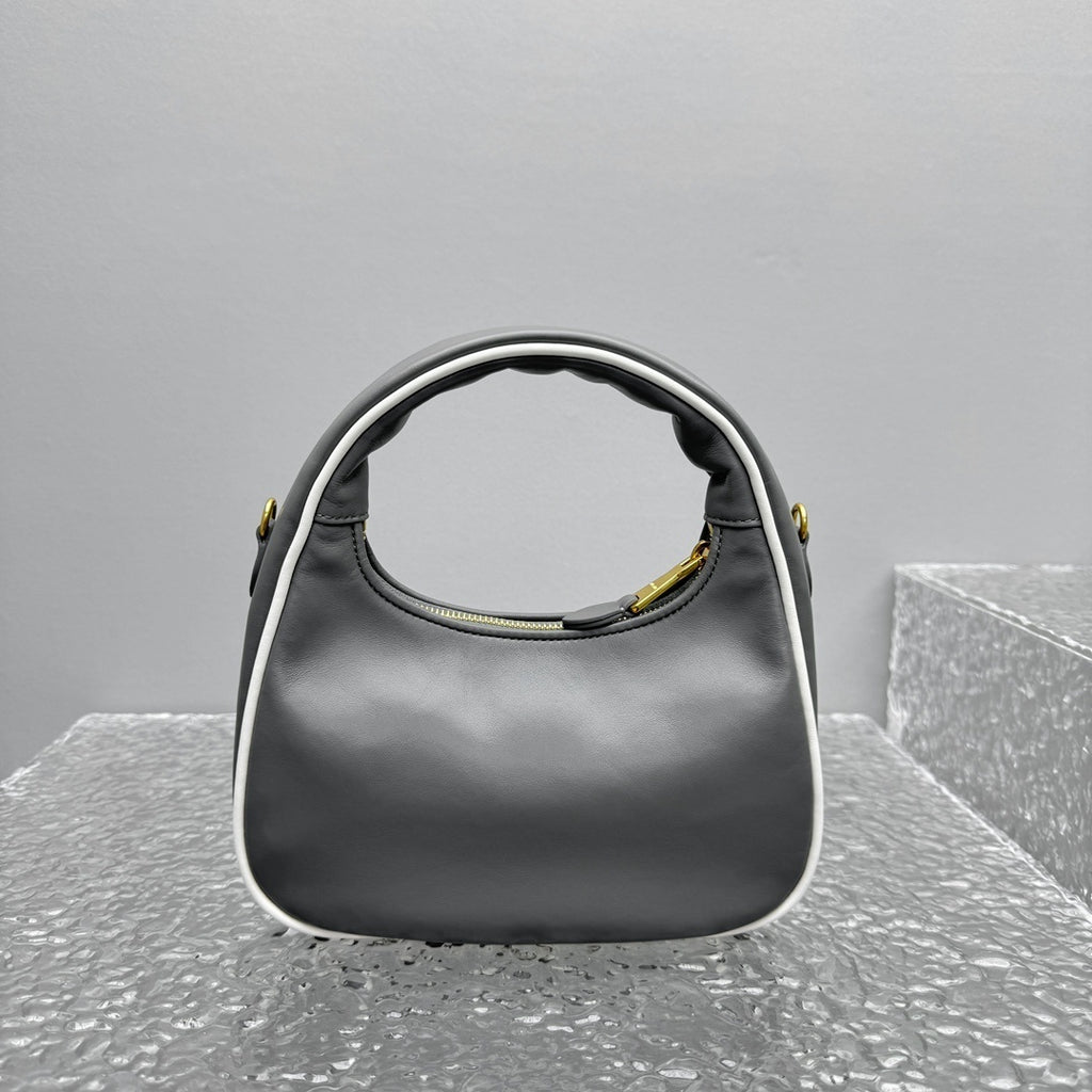 MIU MIU Gymnasium Wander Crescent Bag