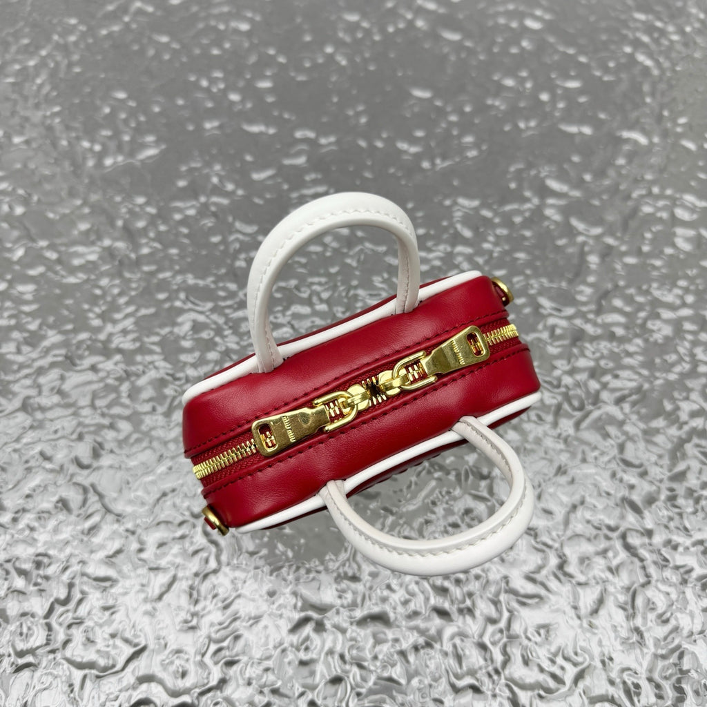 MIU MIU Mini Briefcase Bag Charm