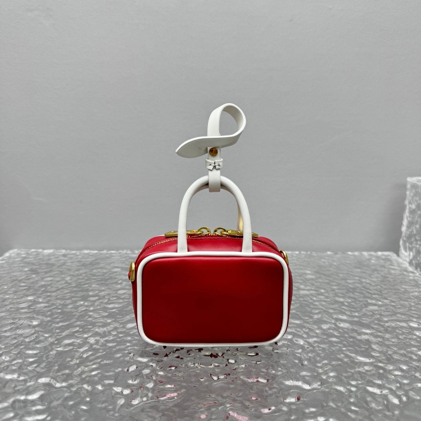 MIU MIU Mini Briefcase Bag Charm