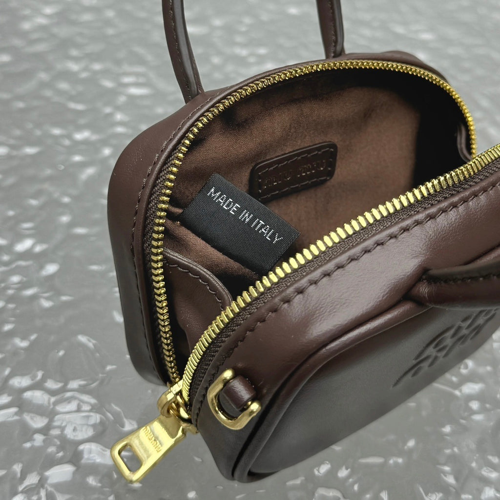 MIU MIU Mini Briefcase Bag Charm