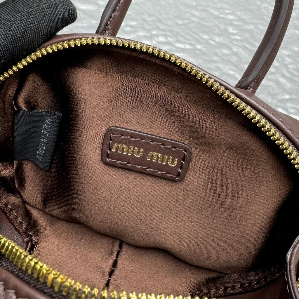 MIU MIU Mini Briefcase Bag Charm