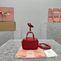 MIU MIU Mini Briefcase Bag Charm