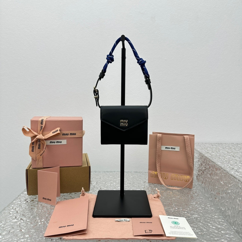 MIU MIU Canvas Flap Underarm Bag