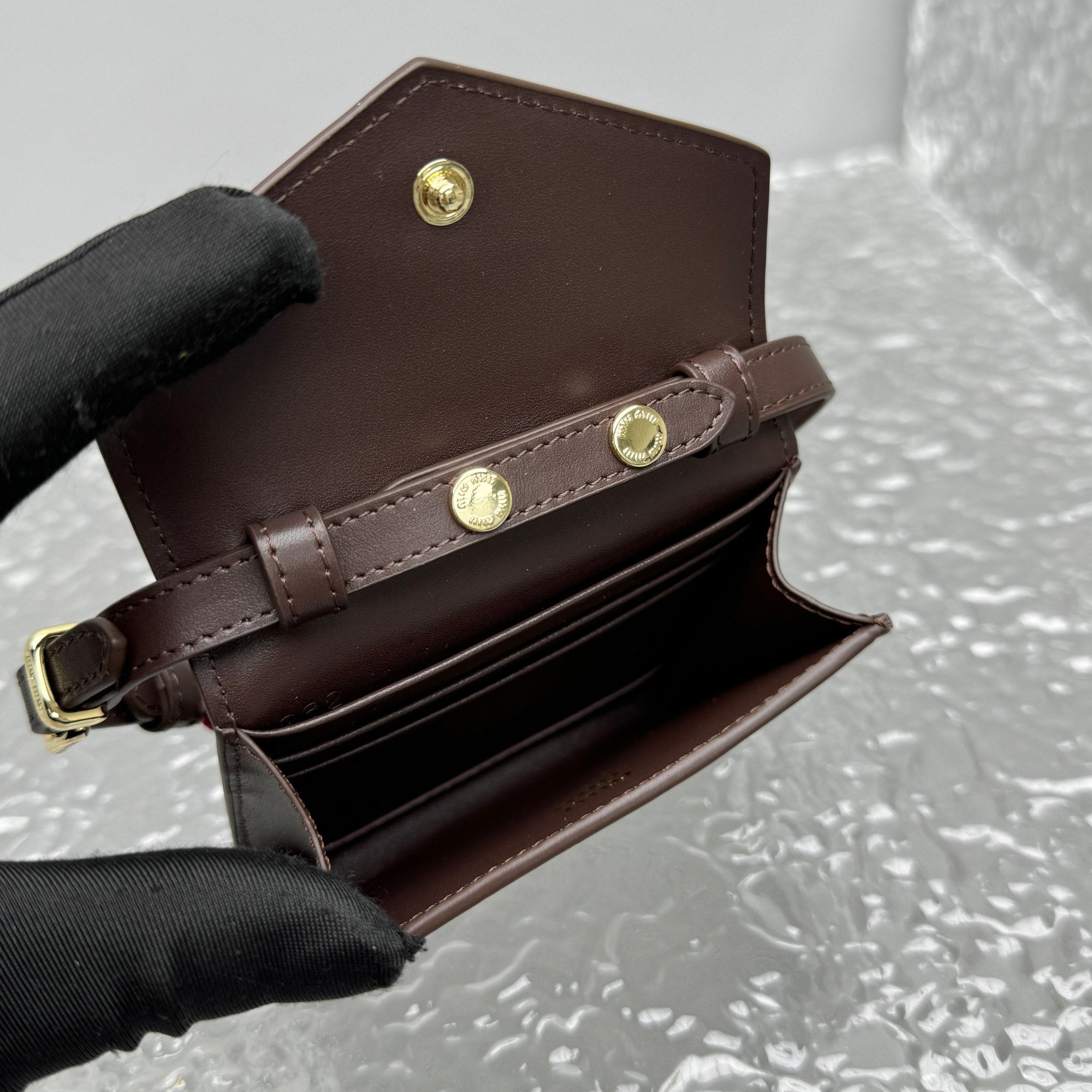 MIU MIU Canvas Flap Underarm Bag