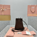 MIU MIU Nappa Lambskin Bucket Bag