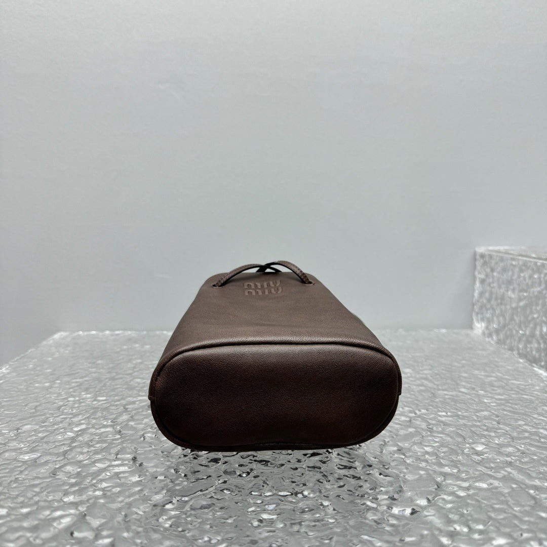 MIU MIU Nappa Lambskin Bucket Bag