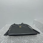 MIU MIU Suede Drawstring Tote Bag