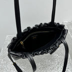 MIU MIU Suede Drawstring Tote Bag