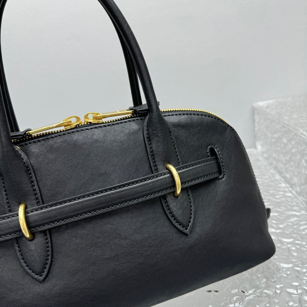 MIU MIU Aventure Leather Shell Bag