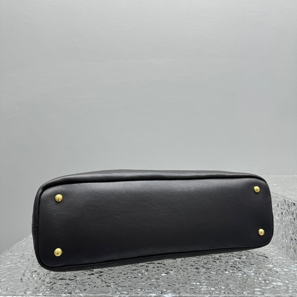 MIU MIU Nappa Leather Top Handle Bag