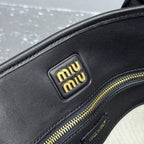 MIU MIU Nappa Leather Top Handle Bag