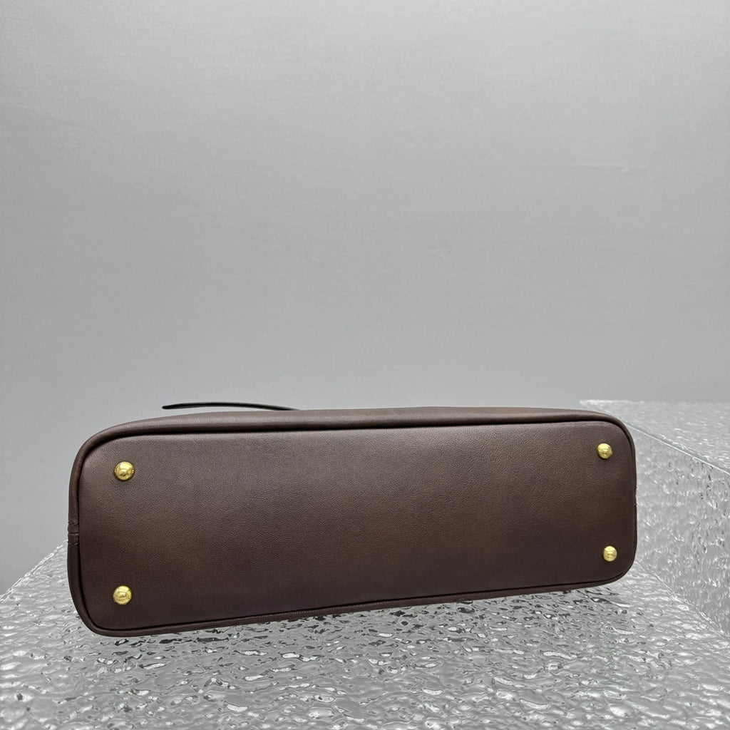 MIU MIU Nappa Leather Top Handle Bag