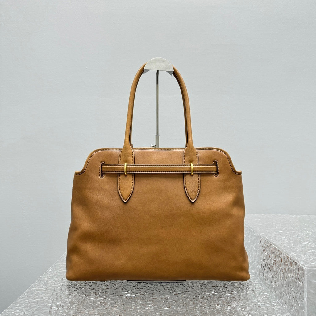 MIU MIU Nappa Leather Top Handle Bag