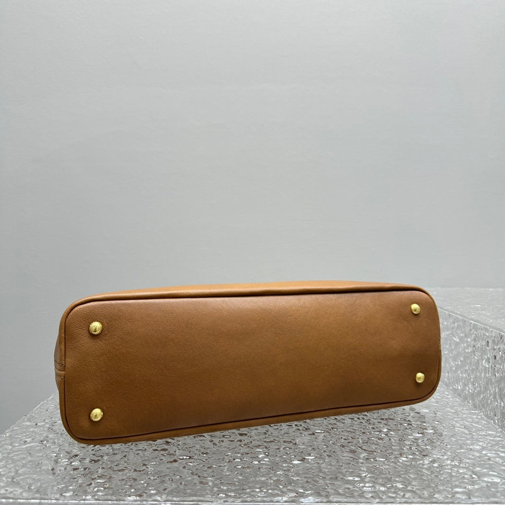MIU MIU Nappa Leather Top Handle Bag