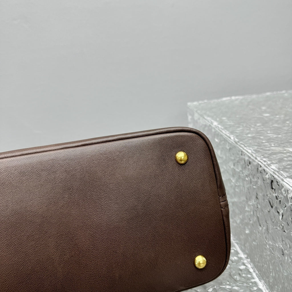 MIU MIU Nappa Leather Top Handle Bag