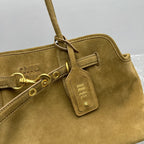 MIU MIU Nappa Leather Top Handle Bag