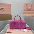 MIU MIU Suede Underarm Tote Bag