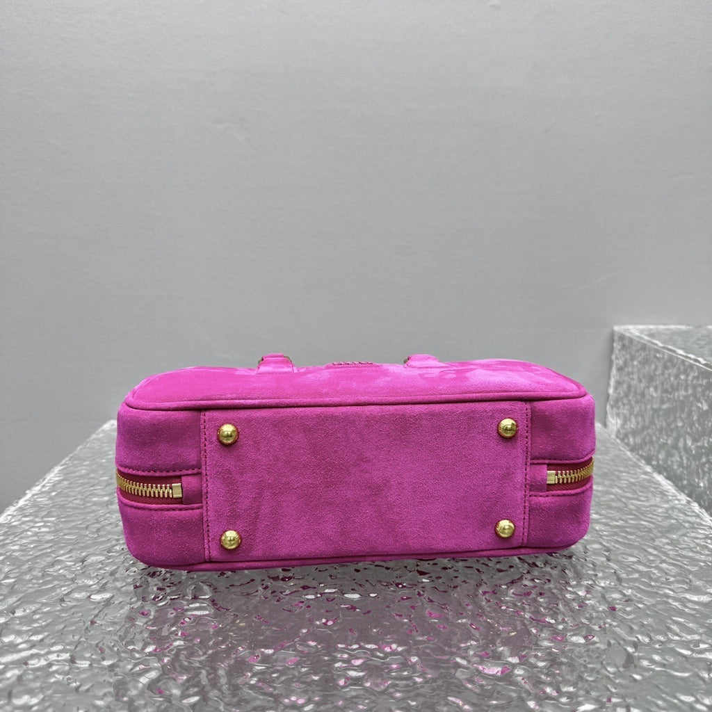 MIU MIU Suede Underarm Tote Bag