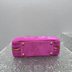 MIU MIU Suede Underarm Tote Bag