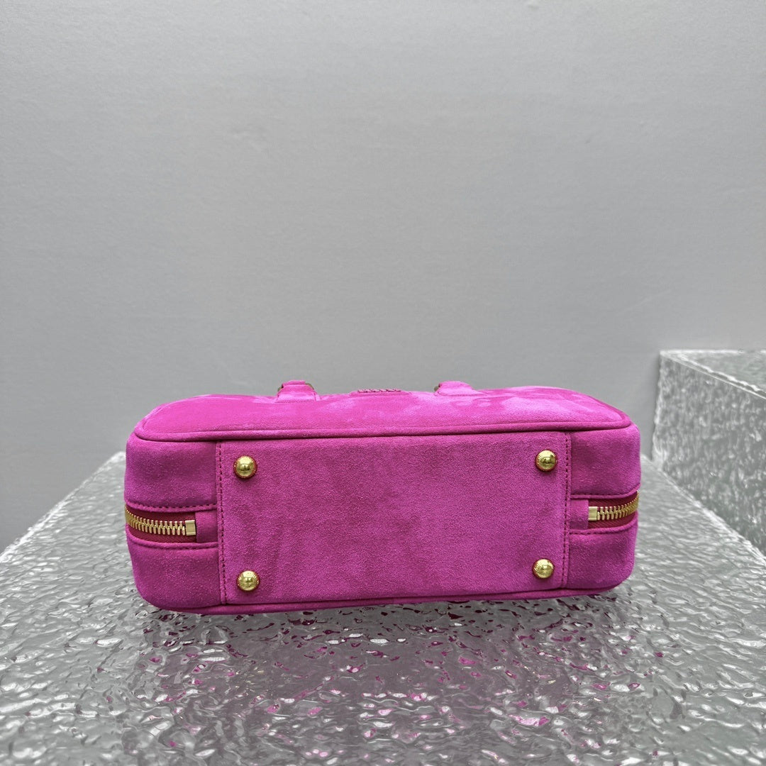 MIU MIU Suede Underarm Tote Bag