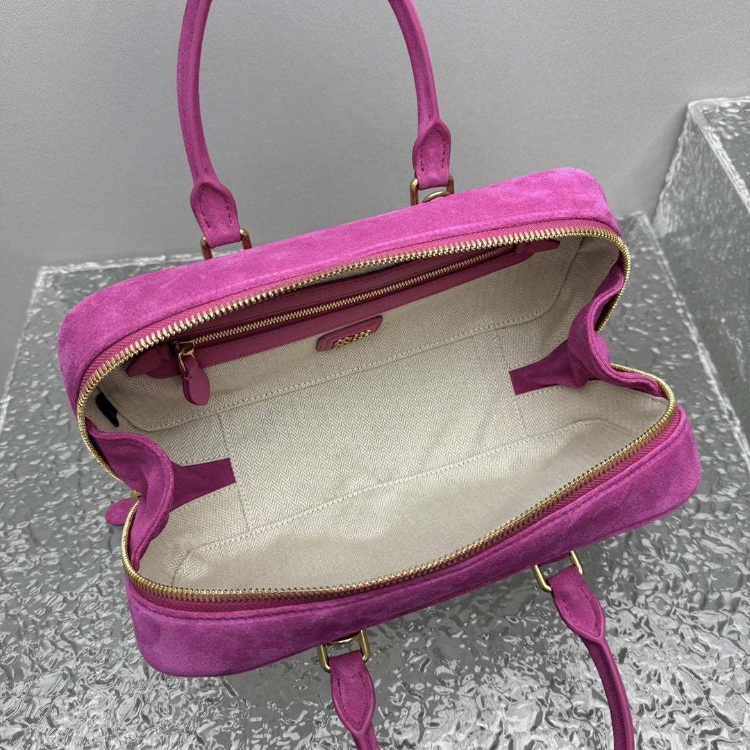 MIU MIU Suede Underarm Tote Bag