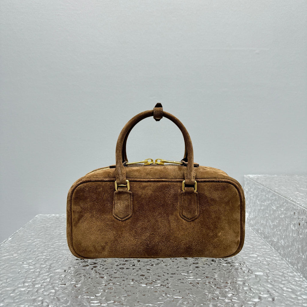 MIU MIU Suede Underarm Tote Bag