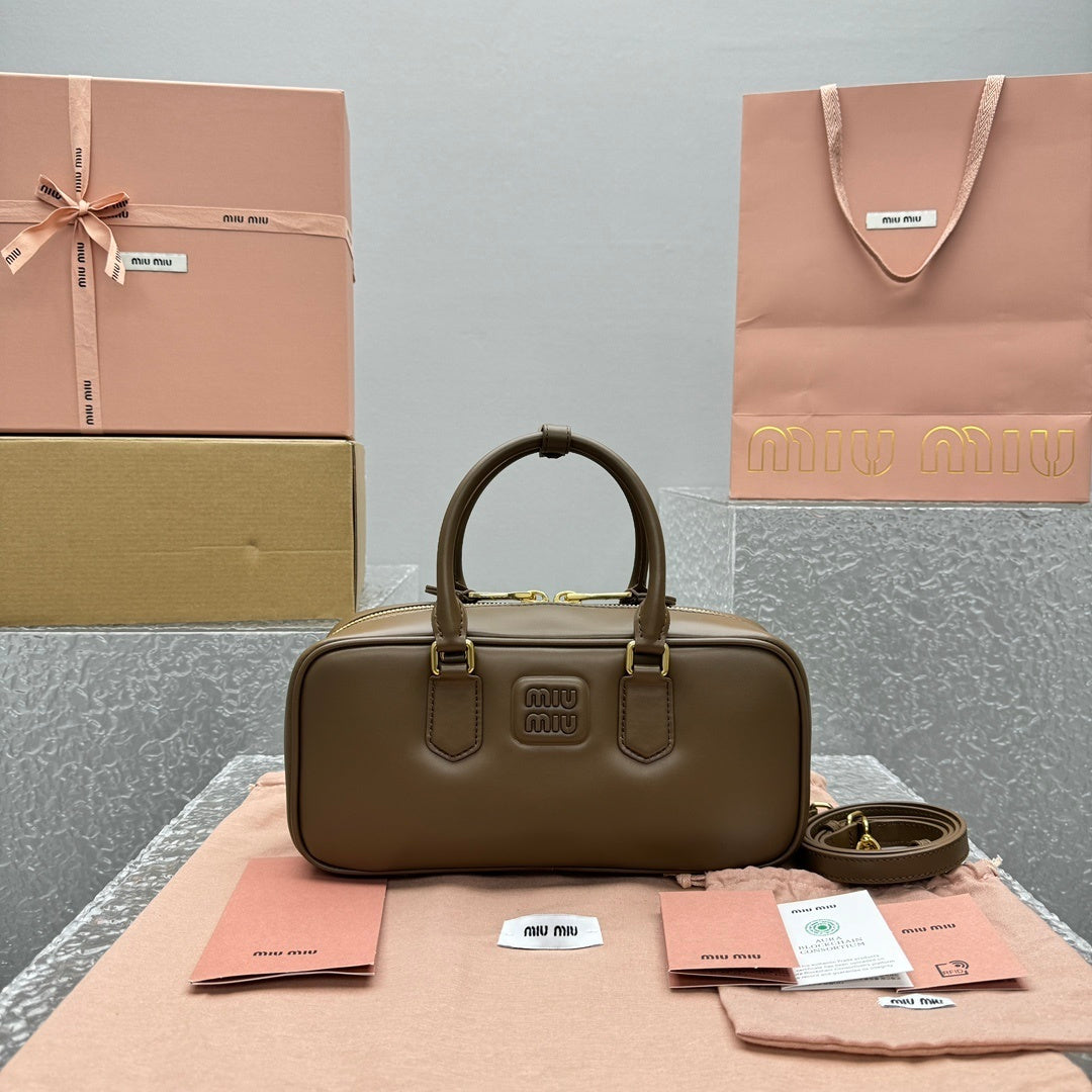 MIU MIU Suede Underarm Tote Bag
