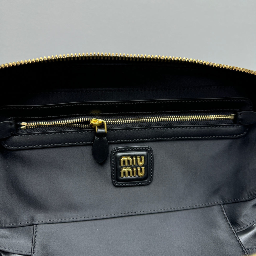 MIU MIU Suede Underarm Tote Bag
