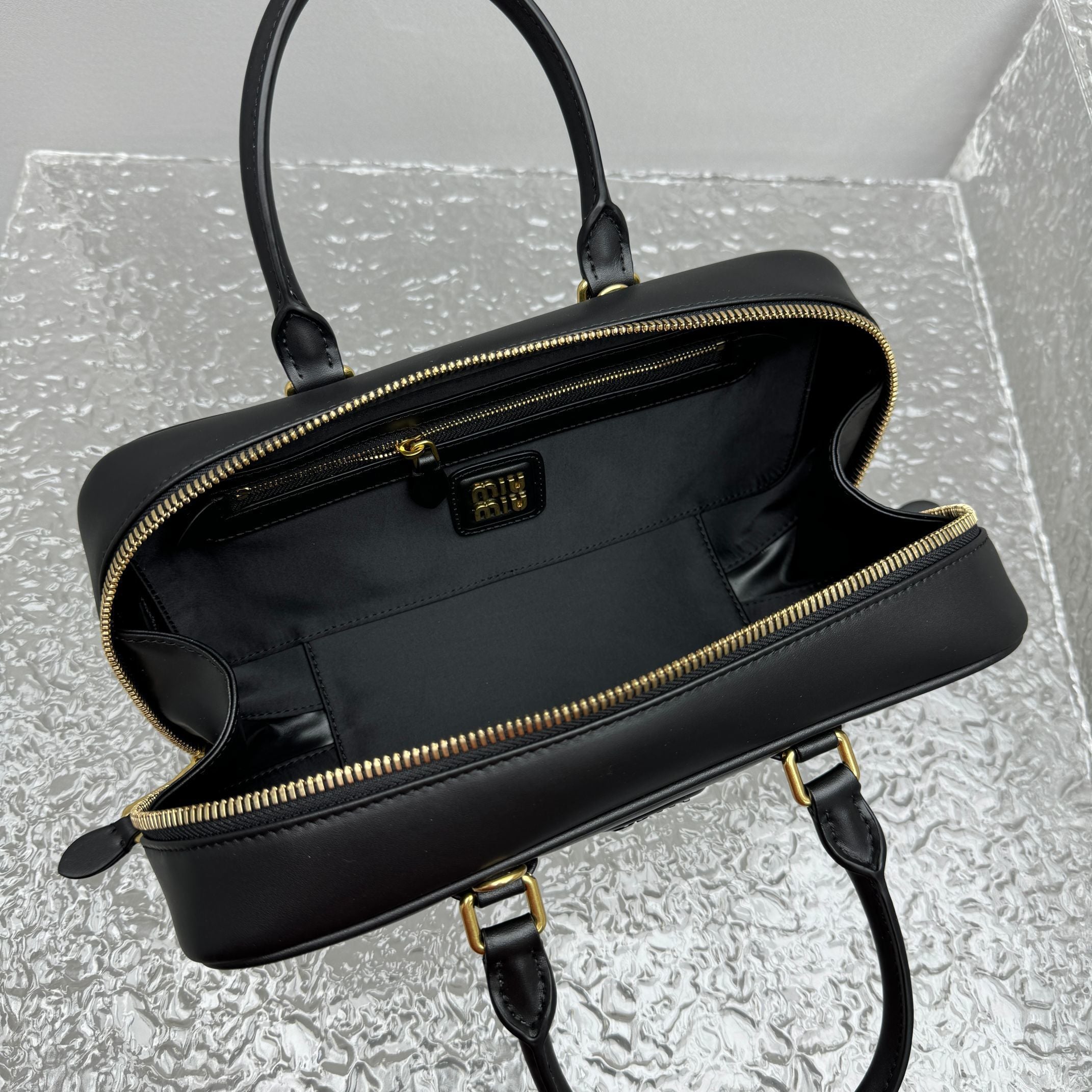 MIU MIU Suede Underarm Tote Bag