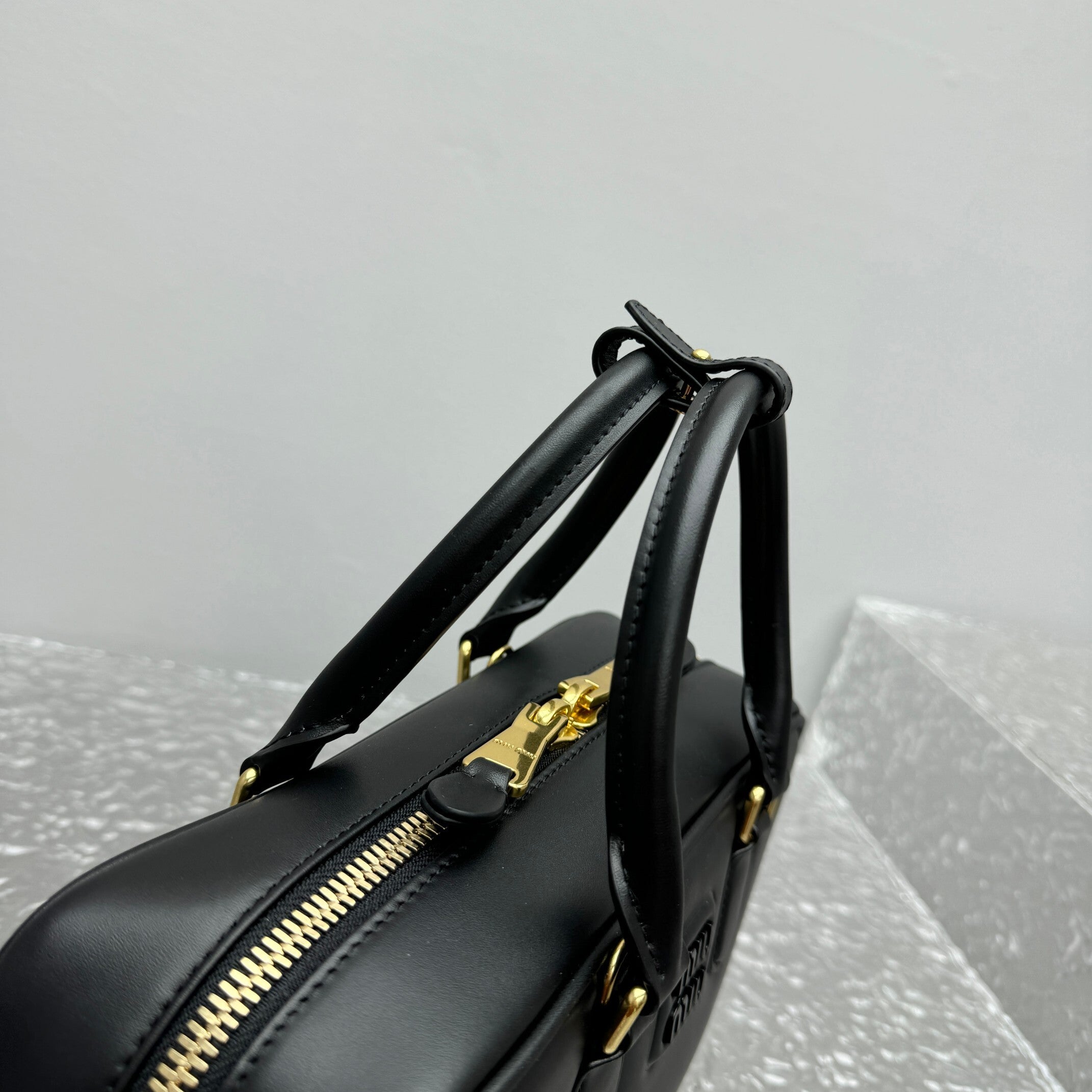 MIU MIU Suede Underarm Tote Bag