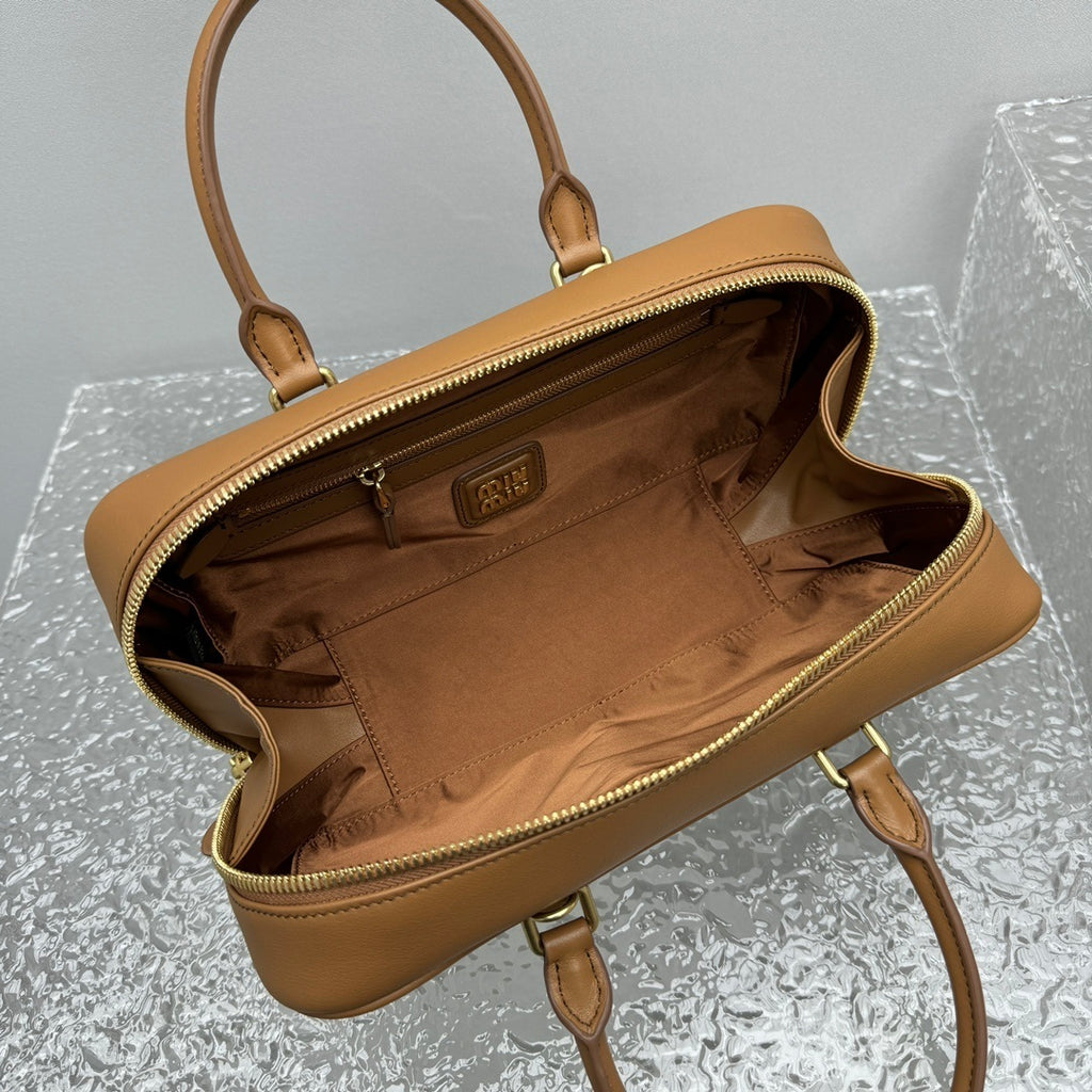 MIU MIU Suede Underarm Tote Bag