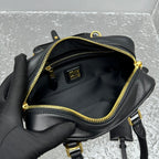 MIU MIU Matelassé Lambskin Bowling Bag