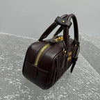 MIU MIU Matelassé Lambskin Bowling Bag