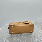 MIU MIU Matelassé Lambskin Bowling Bag