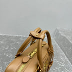MIU MIU Matelassé Lambskin Bowling Bag